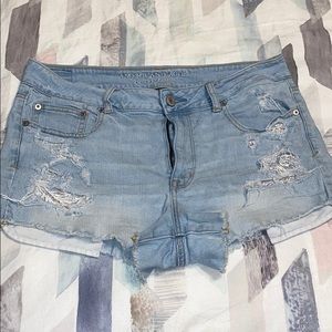 American Eagle festival shorts